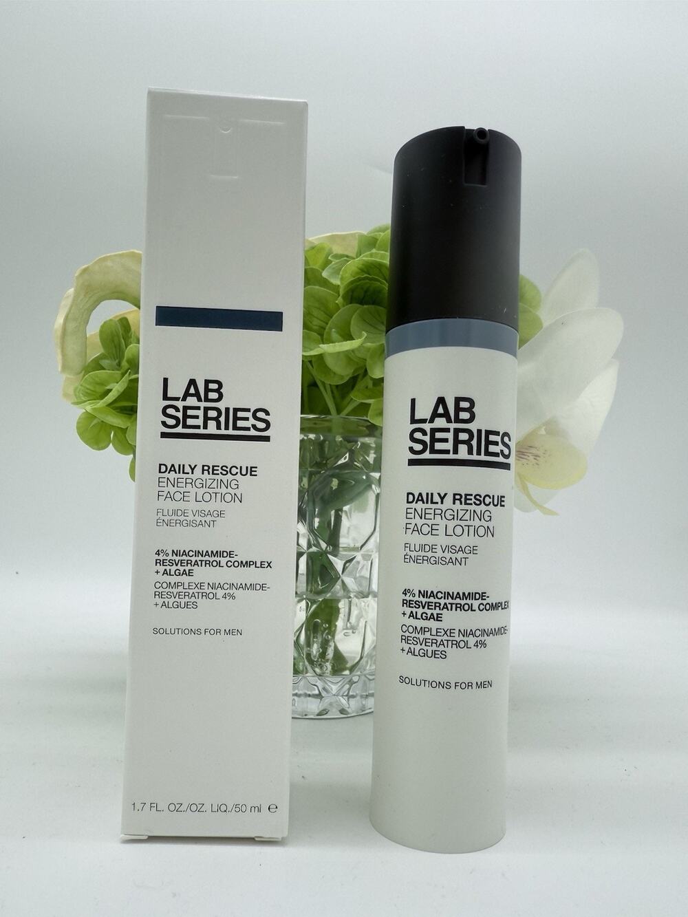 Lab Series Daily Rescue Energizing Face Lotion Moisturizer For Men 1.7 oz
